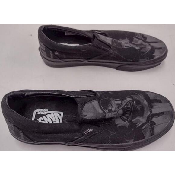 Vans Off The Wall Star Wars Darth Vader Shoes Mens 6 Womens 7.5 NEW $95 main image 5